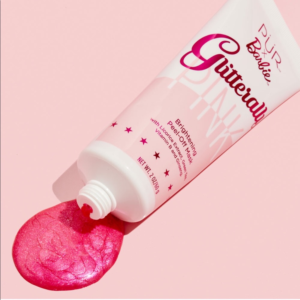 New PUR x Barbie Glitterally Pink Brightening Peel